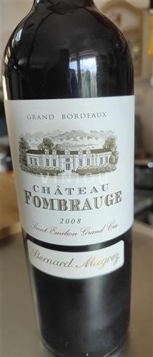 Bordeaux Saint-Émilion Château Fombrauge 2008