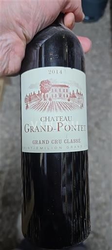 Bordeaux Saint-Émilion Château Grand Pontet 2014