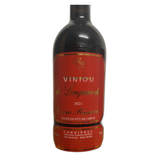 Languedoc Corbières Domaine de Longue Tonne Réserve 2021