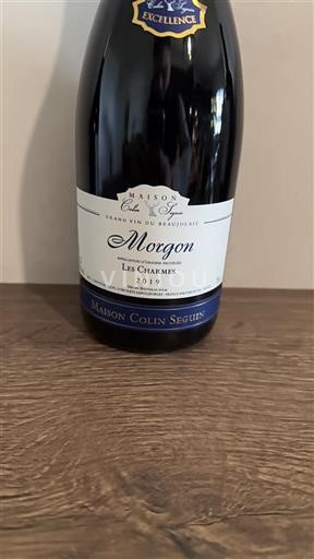Beaujolais Morgon Maison Colin Seguin Les Charmes 2019