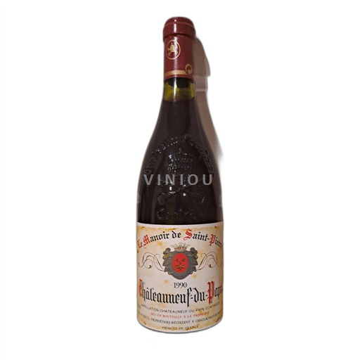 Rhône-dalen Châteauneuf-du-Pape Le Manoir de Saint Pierre 1990