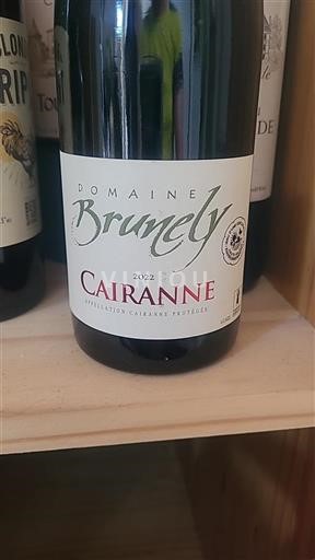 Rhônevallei Cairanne Domaine Brunely 2022