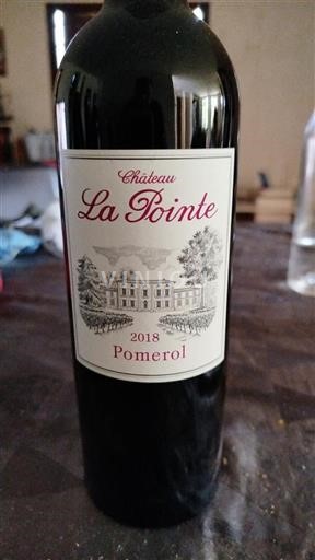 Bordeaux Pomerol Château La Pointe 2018