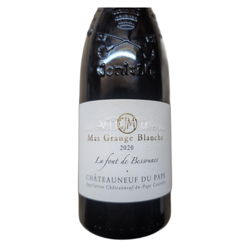Rhône-dalen Châteauneuf-du-Pape Mas Grange Blanche La font de Bessounes 2020