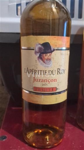Vin Blanc sec Fruité 2015 France Sud-Ouest Jurançon