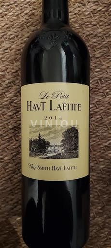 Bordeaux Pessac-Léognan Smith Haut Lafitte Le Petit Haut Lafitte 2014
