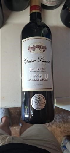 Bordeaux Haut-Médoc Château Lieujean 2009