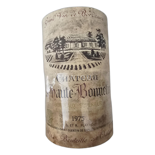 Bordeaux Bordeaux Supérieur Château La Haute-Bonnetie 1975