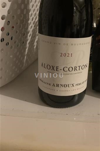 Bourgogne Aloxe-Corton Domaine Arnoux Père et Fils 2021