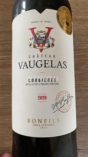 Languedoc Corbières Château Vaugelas 2020