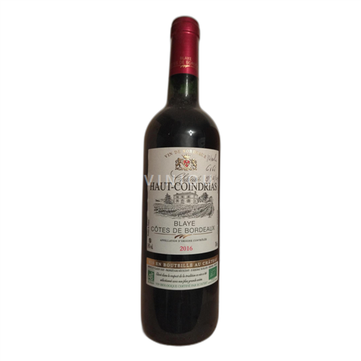 Bordeaux Blaye-Côtes-de-Bordeaux Château Haut-Coindrias 2016