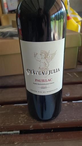 Burdeos Pauillac Château Julia 2018