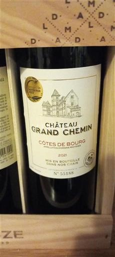 Bordeaux Côtes-de-bourg Château Grand Chemin 2021