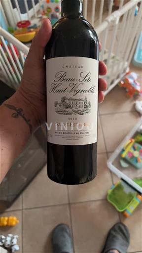 Bordeaux Saint-Estèphe Château Beau-Site Haut-Vignoble 2012