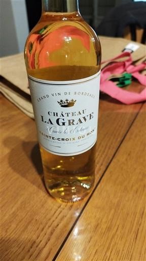 Bordeaux Sainte-Croix-Du-Mont Château La Grave les Coteaux 2022