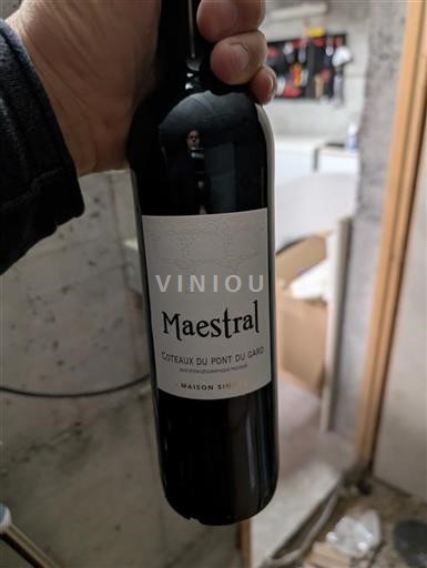 Languedoc et Roussillon Coteaux du Pont du Gard Maison Sinnae Maestral Non Millésimé