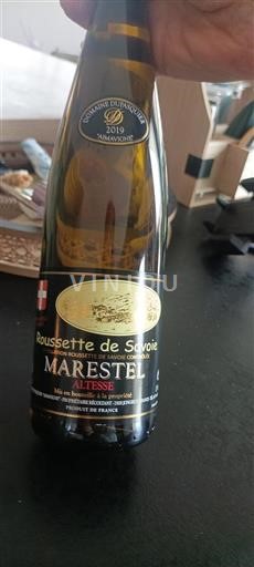 Savoja in Bugey Roussette de Savoie Domaine Dupasquier Aimavigne 2019