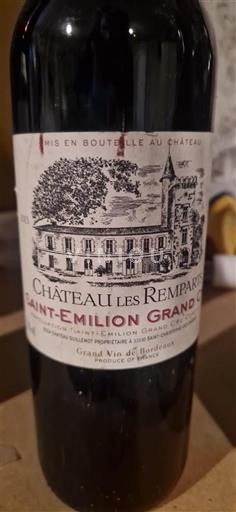 Bordeaux Saint-Émilion Grand Cru chateau les remparts 2013