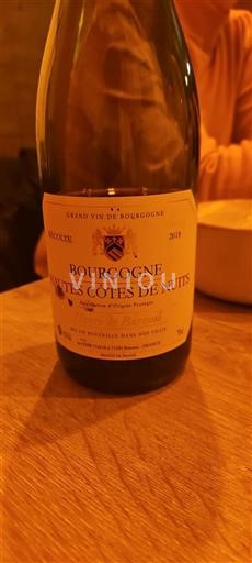 Borgogna Hautes Côtes de Nuits Henri de Bareuil 2018