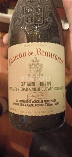 Valle del Rodano Châteauneuf-du-Pape Château de Beaucastel 2000