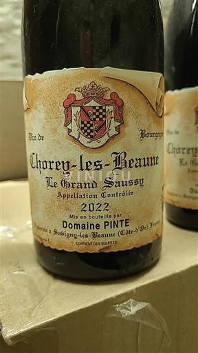 Burgundy Chorey-lès-Beaune Domaine PINTE Le Grand Saussy 2022