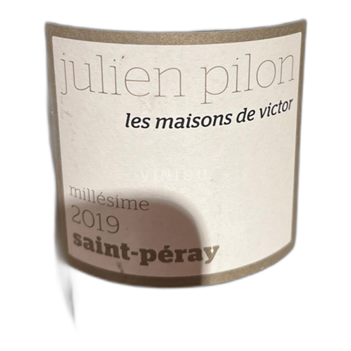 Rhône Valley Saint-Péray Julien Pilon Les Maisons de Victor 2019