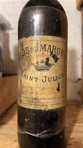 Bordeaux Saint-Julien Clos du Marquis 1988