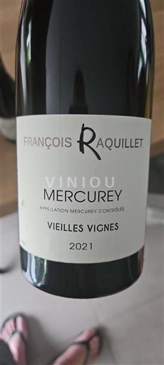 Bourgondië Mercurey François Raquillet Vieilles Vignes 2021