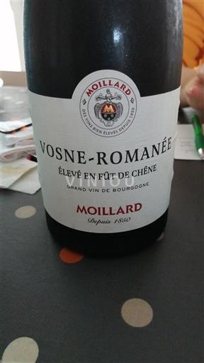 Bourgogne Vosne-romanée Moillard Non Millésimé