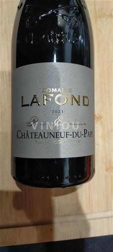 Rhône Valley Châteauneuf-du-Pape Domaine Lafond Roc Epine 2021