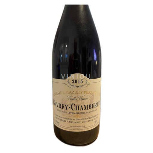 Bourgondië Gevrey-Chambertin Domaine Mazilly Père Vieilles Vignes 2015