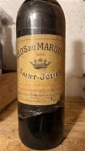 Bordeaux Saint-Julien Clos du Marquis 1989