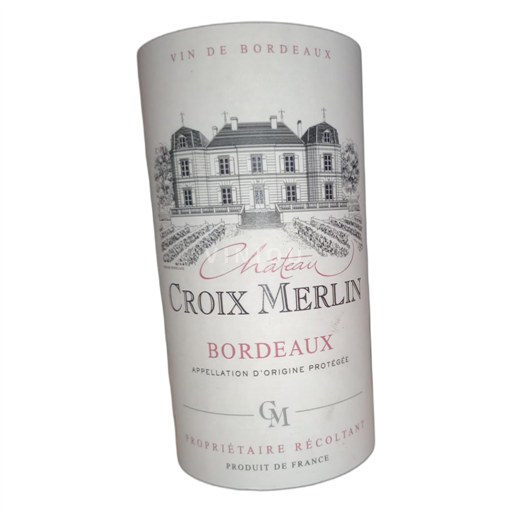 Bordeaux Château Croix Merlin Icke årgångsbetecknad