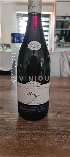 Vin Rouge sec Tradition Maison Colin Seguin 2016 France Beaujolais Morgon