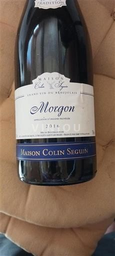 Beaujolais Morgon Maison Colin Seguin Tradition 2016