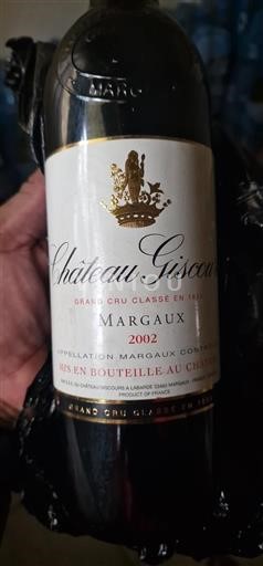 Bordeaux Margaux Château Giscours 2002