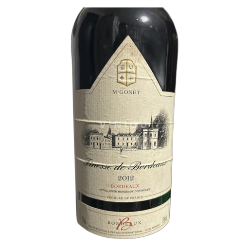 Bordeaux M. Gonet Finesse de Bordeaux 2012