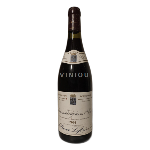 Burgundija Pernand-Vergelesses Olivier Leflaive 1er cru 2001