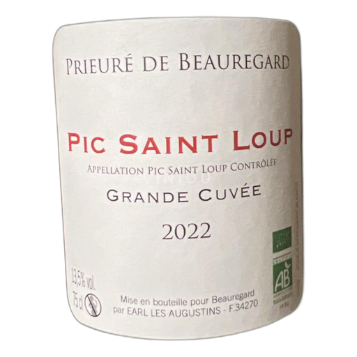 Linguadoca Pic Saint-Loup Prieuré de Beauregard Grande 2022