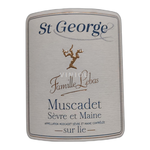 Údolí Loiry Muscadet-sèvre-et-maine St George Famille Lebas Neročník