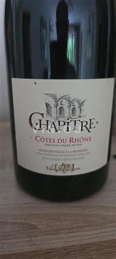 Údolí Rhôny Côtes-du-Rhône Chapitre Neročník