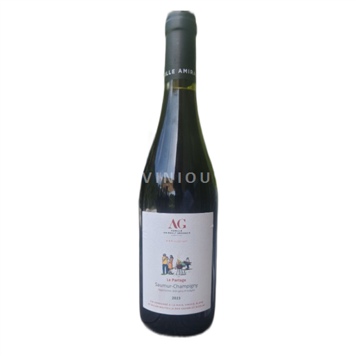Loirevallei Saumur-champigny Famille Amirault Grosbois Le Partage 2023