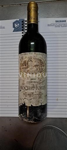 Bordeaux Pessac-Léognan Château Rochemorin 2000