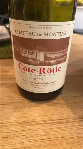 Údolí Rhôny Côte-rôtie Château de Montlys 2022