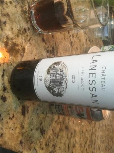 Bordeaux Haut-Médoc Château Lanessan 2012