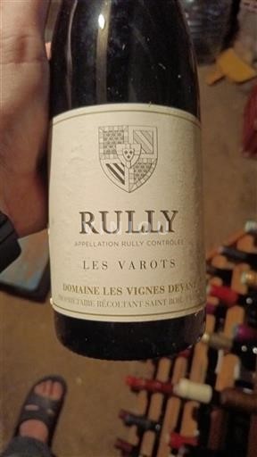 Bourgondië Rully Domaine Les Vignes Devant Les Varots 2019