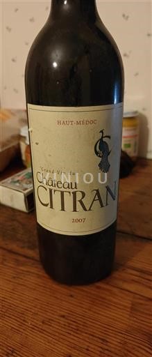 Bordeaux Haut-Médoc Château Citran 2007