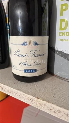 Bourgogne Saint-Romain Alain Gras 2015