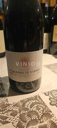Beaujolais Brouilly Domaine Le Vierres 2018