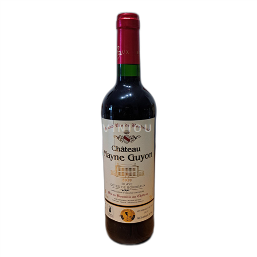 Bordeaux Blaye-Côtes-de-Bordeaux Château Mayne Guyon 2018